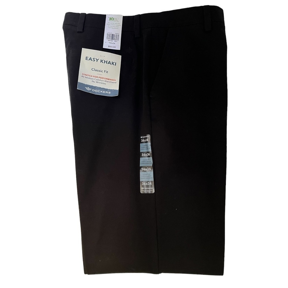 Dockers Easy Khaki Men’s Pants – Classic Fit – Stretch Performance